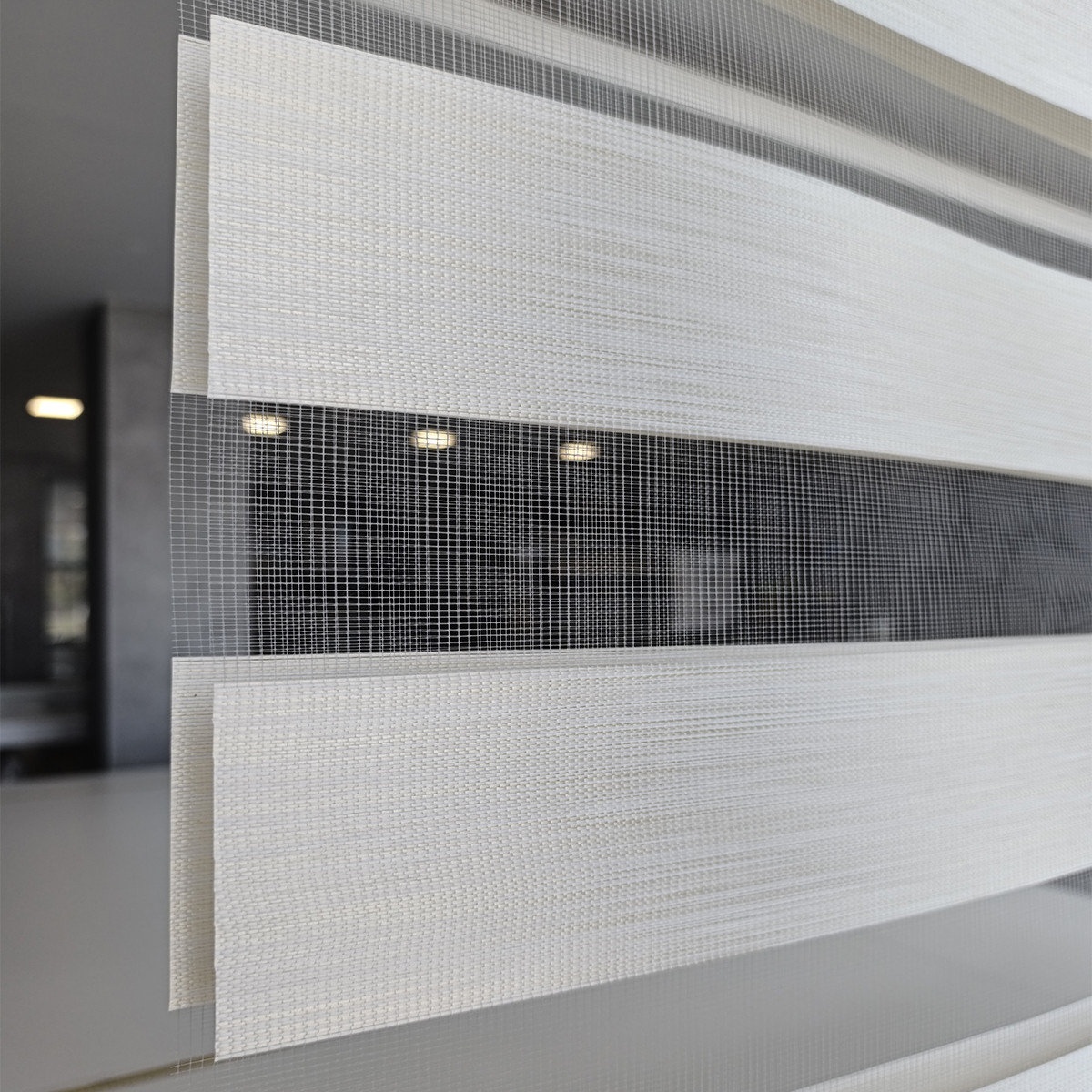 Διπλό ρόλερ Zebra 87-V1 Μπεζ-Χρυσό ZA36